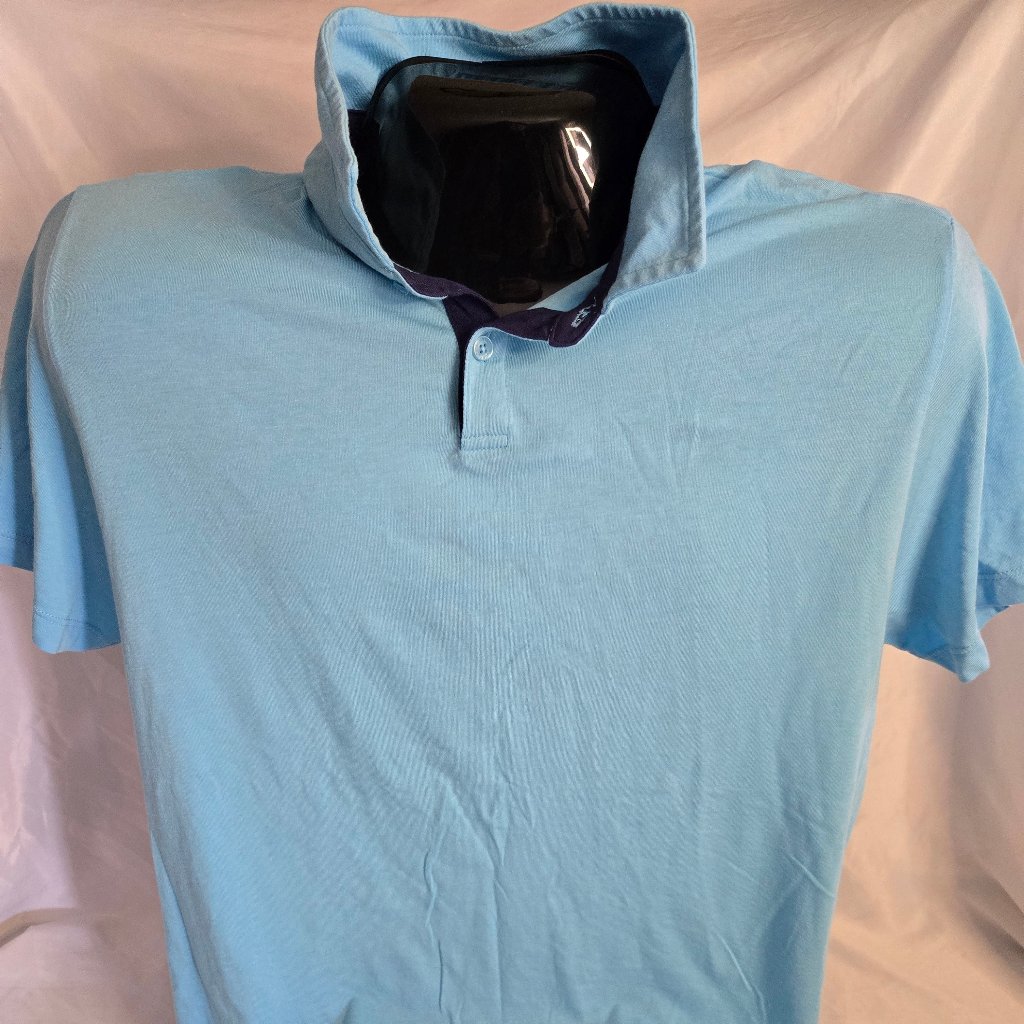 William Rast Mens Blue Polo Xl William Rast Tagless